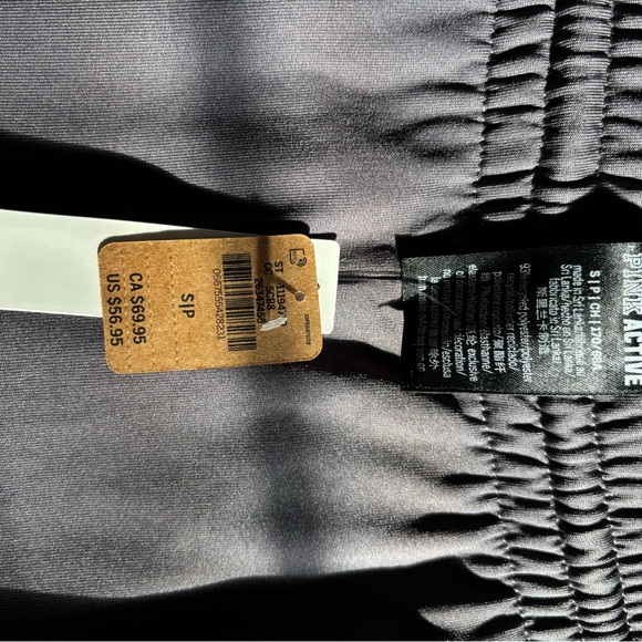 PINK Victoria's Secret Gray Skinny Track Pants - Picture 4 of 5